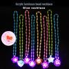 Luminous Glow-in-the-Dark Princess Pendant Necklace for Kids