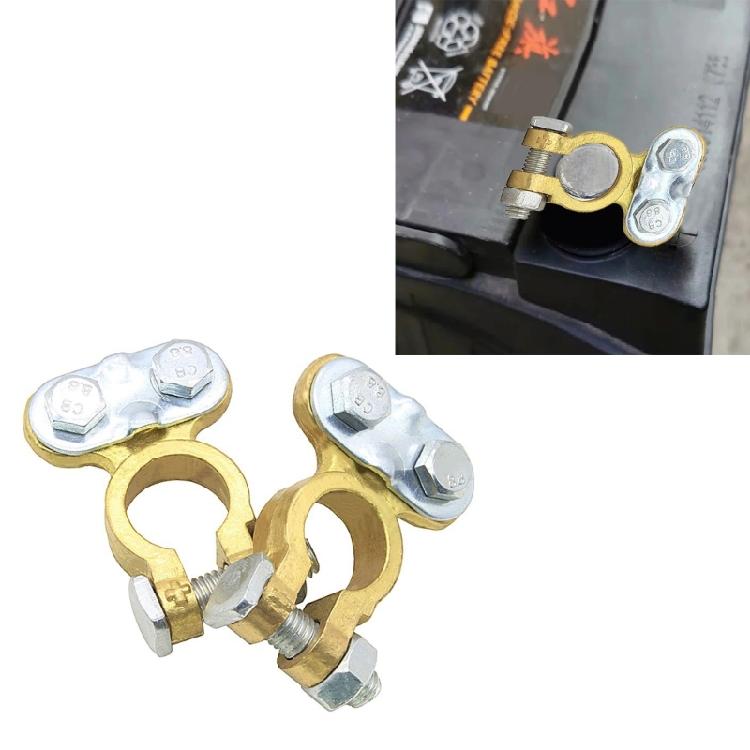 Efficient Battery Terminals Clip Brass Battery Post Terminals Clamp for Repair