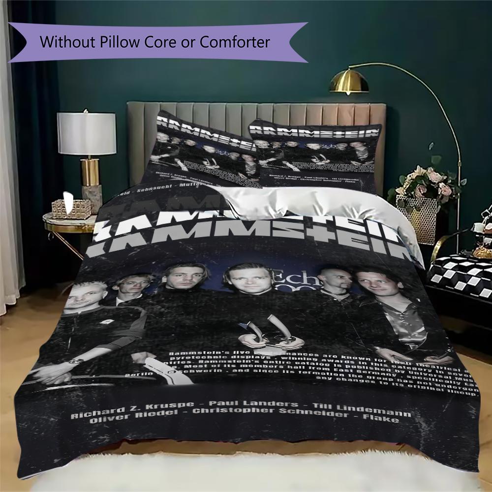 Molten Metal Power Symbol Threepiece Set 1 Duvet Cover 2 Pillowcase Without Core Without Core Christmas Birthday Gift