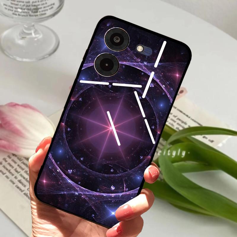 Für Tecno Pova 5 Pro 5G Hülle Pova5 4G Weiches Silikon TPU Handy Rückseite Für Tecno Pova Neo 3 Stoßfester Bumper LH6n Cartoon