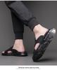 Men's Genuine Leather Summer Flip Flop Sandals - Outdoor Slippers & Shoes