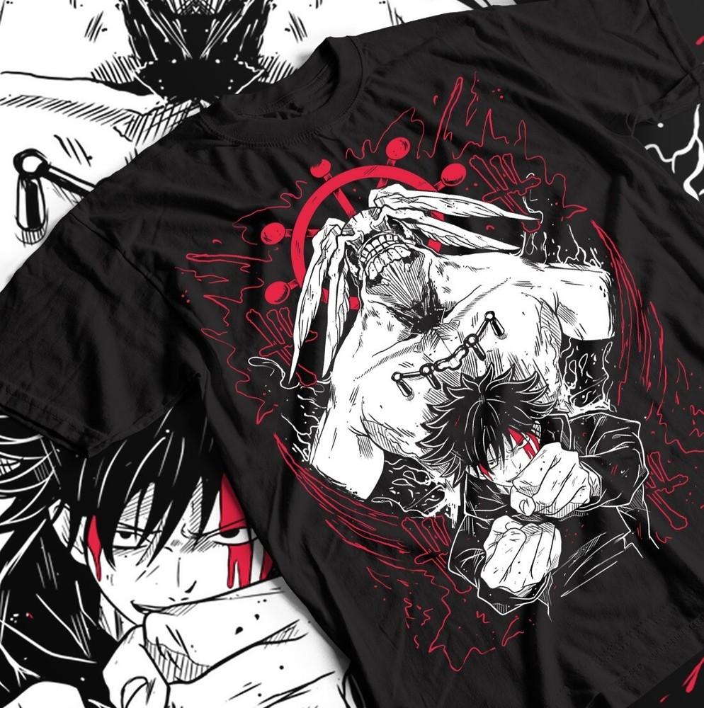 

Jujutsu Kaisen T-shirt, Gojo Satoru, Horror Gift Shirt, Unisex Tee 4XL