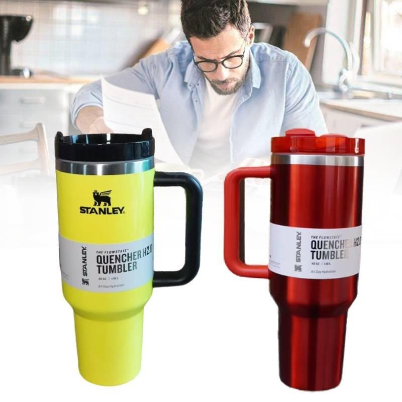 Stanley Tazza Termica da Auto da 40oz Acciaio Inossidabile 304 Premium Termos per Sport all'Aperto