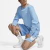 Nike Athleisure Casual Sports Fleece Lined Round Neck Pullover Blue Men's BV2663-436