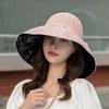 Outdoor Sun Protection Hat With Large Brim For Women Summer Uv Shield Waterproof Breathable