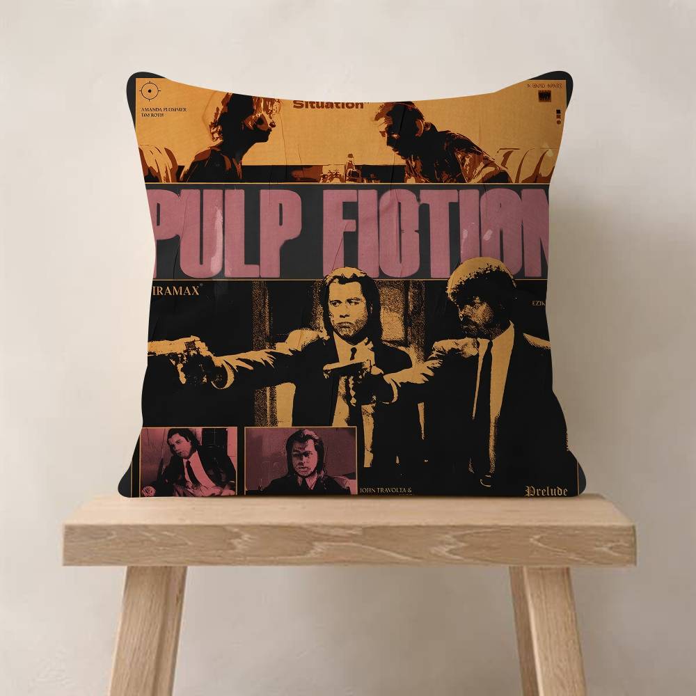Film Pulp Fiction Kissenbezug Zoll Bauernhaus Dekor Heim Überwurfskissenbezüge Für Sofadekorationen
