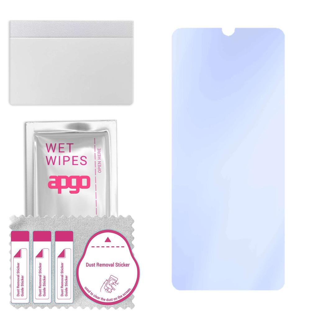 apgo Ultra-Clear 9H Hybrid ochranné sklo kompatibilní s Realme 7i, flexibilní nano sklo, skvělá náhrada za tvrzené sklo, odolné proti poškrábání, f