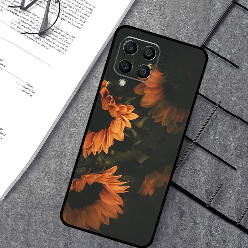 Sunny Sunflower Case For Samsung Galaxy M54 M32 M52 M15 M11 M12 M13 M14 M06 M16 M36 M56 M31 M53 M35 M55 M34