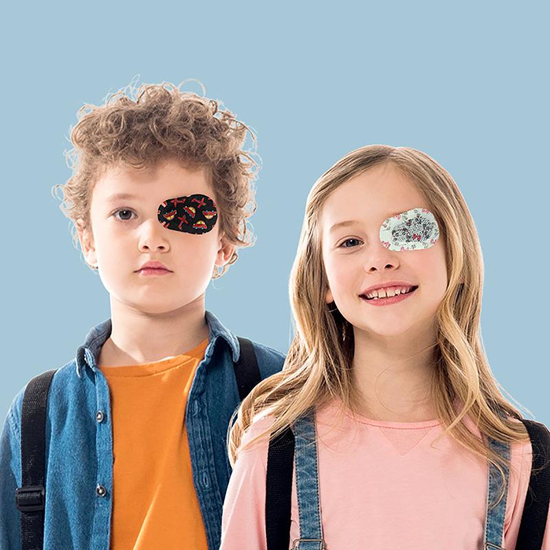 10Pcs Adhesive Eye Patches for Children – Support for Amblyopia and Lazy Eye Treatment