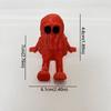 PLA 3D Printed Ghost Ornament Mini Ghost Statue Cute Ghost Fidget Toys  Home Decor