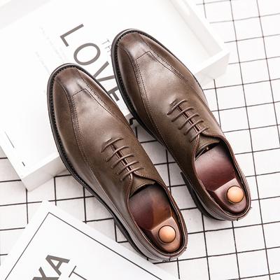 Mode Neue Klassische Herren Derby Schuhe Schwarz Braun Schnürschuhe Business Mode Lederschuhe Herren Gentleman Marke Gesellschaftsschuhe Größe 38-47