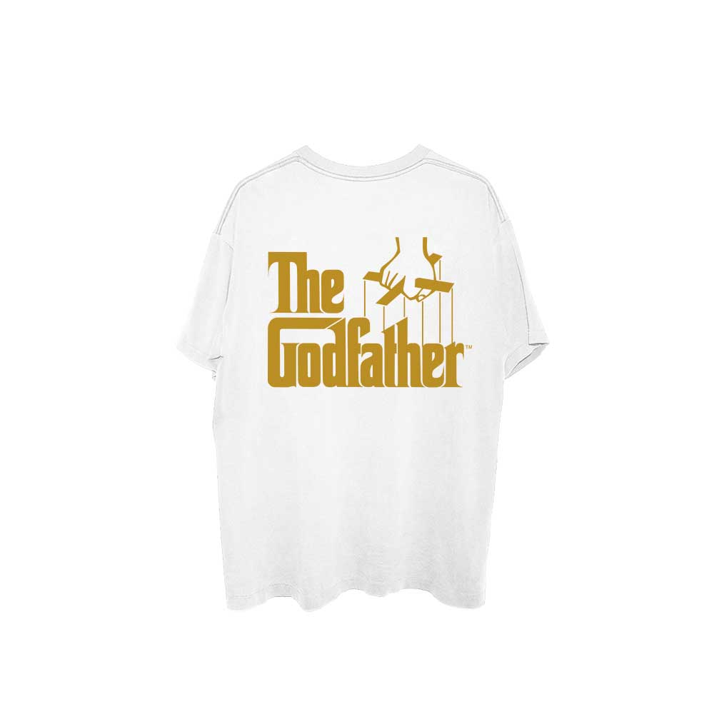 The Godfather Unisex Adult Brando Back Print Cotton T-Shirt