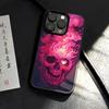 Skull Personality Cool Phone Case PC+TPU For IPhone 15 16 17ProMax 13 16 11 12 14 Pro Xs Max Mini Xr X Plus Cover