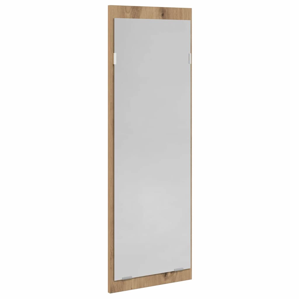 Hallway Furniture Set with Shelf 4 pcs Rustic Oak Wood Material