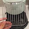 304 Stainless Steel Skewer Rack & Baking Pan for Air Fryer/Oven