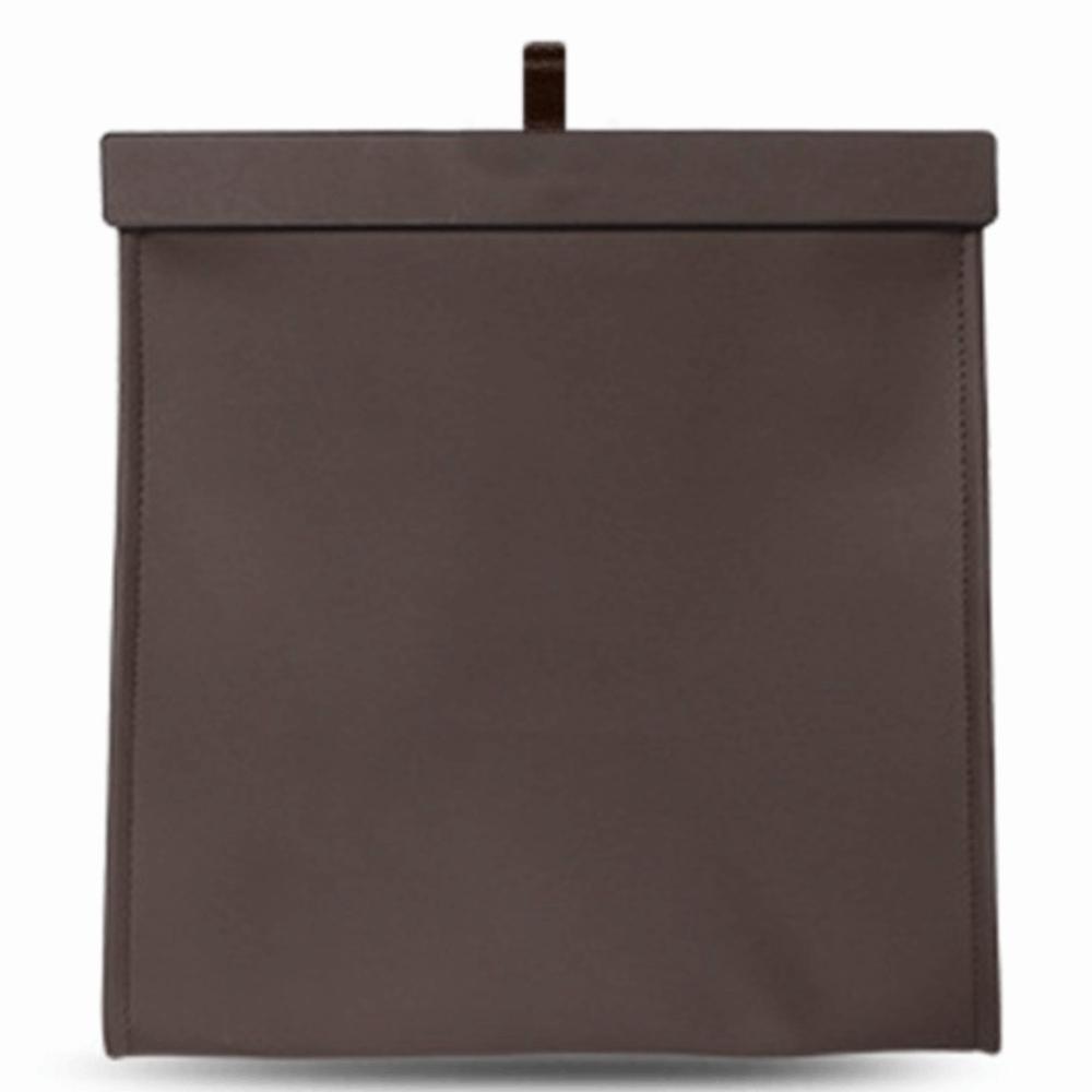 

Магнитное автомобильное мусорное ведро Герметичные автоаксессуары Портативное автомобильное мусорное ведро Грузовик темно-коричневого