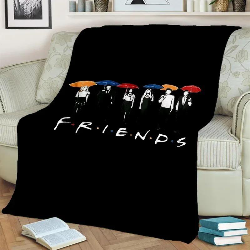 Friends Flannel Blanket Tv Blanket Digital Printing Sofa Home Bedroom Direct Supply