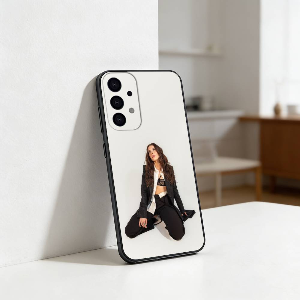 Singer Cari Fletcher Phone Case For Samsung S25,24,23,22,30,21,10,9,Ultra,Plus,Lite Soft Black Case