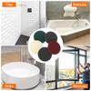 Uxcell 12pcs Scrubber Scrubbing Pads 400 Grit Drill Power Brush Hook and Loop Surface Conditioning Discs Drill Scuffing Discs Scrub Pads for Home