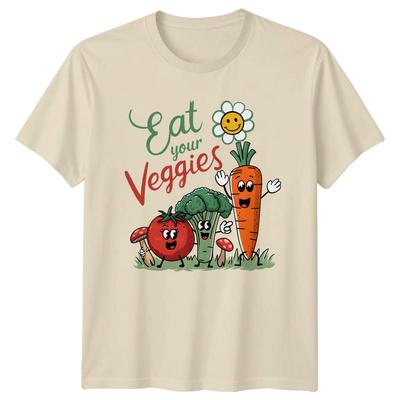 Eat Your Veggies TShirt Gift For Him And Her