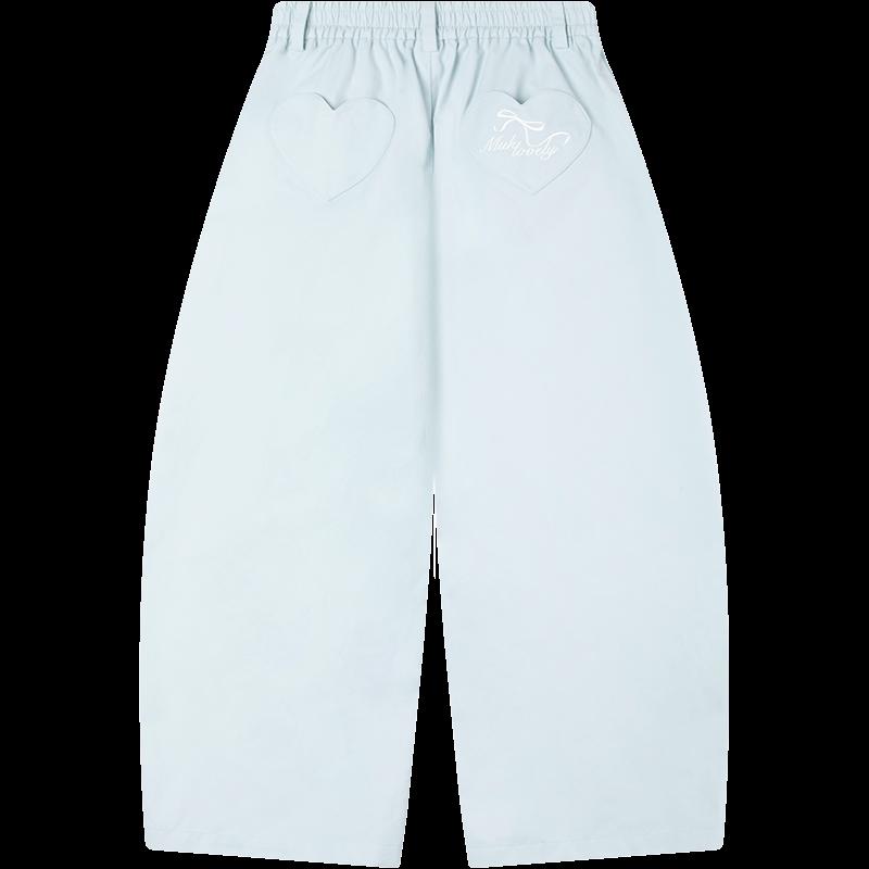 Mucmukn Girls' Versatile Cotton-Blend Casual Pants