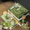 Matcha Spoon Japanese Matcha Tea Set Match Bowl Matcha Whisk Set Green Tea Whisk  for Tea Lovers