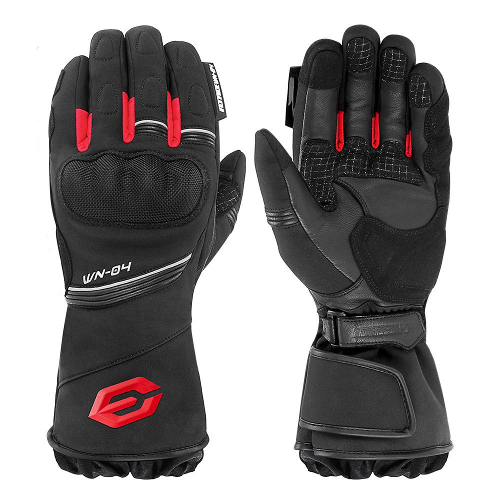 IRONRIDE Plus Velvet Anti-Fall Motorcycle Riding Gloves - Non-Slip, Warm, Off-Road Autumn/Winter Gear.
