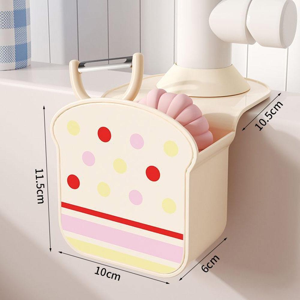 Hanging Sink Storage Rack Macaron Kitchen Sink Filter Basket Sink Drain Basket  Kitchen Supplies A