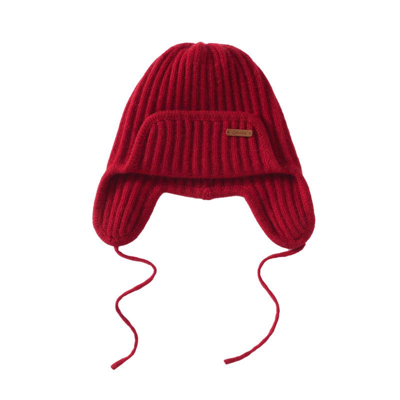 Cashmere high-quality export to Russia thickened ear protector winter outdoor warm windproof bag head knitted hat