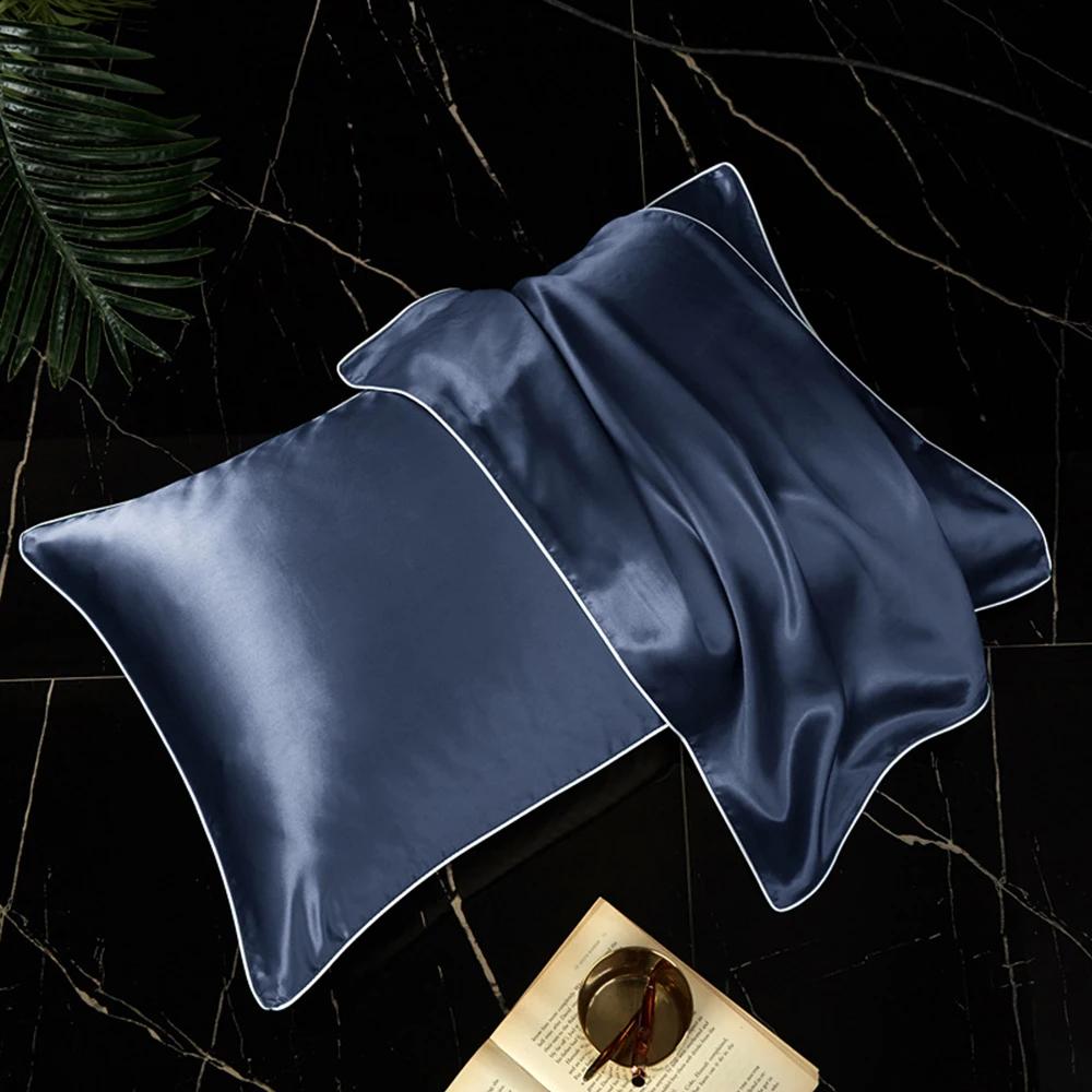 22 Momme 6A Grade Luxury High Quality Pillowcase Pure Real Natural Mulberry Silk Pillow Case with Envelope Closure Design