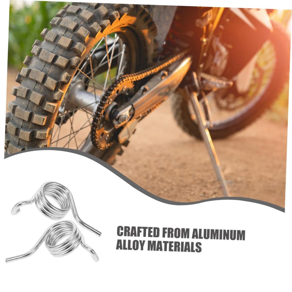 UKCOCO 4pcs Pedal Screw Pin Motorcycle Spring Motorcycle Rear Foot Peg Motorcycle Spring Pedal