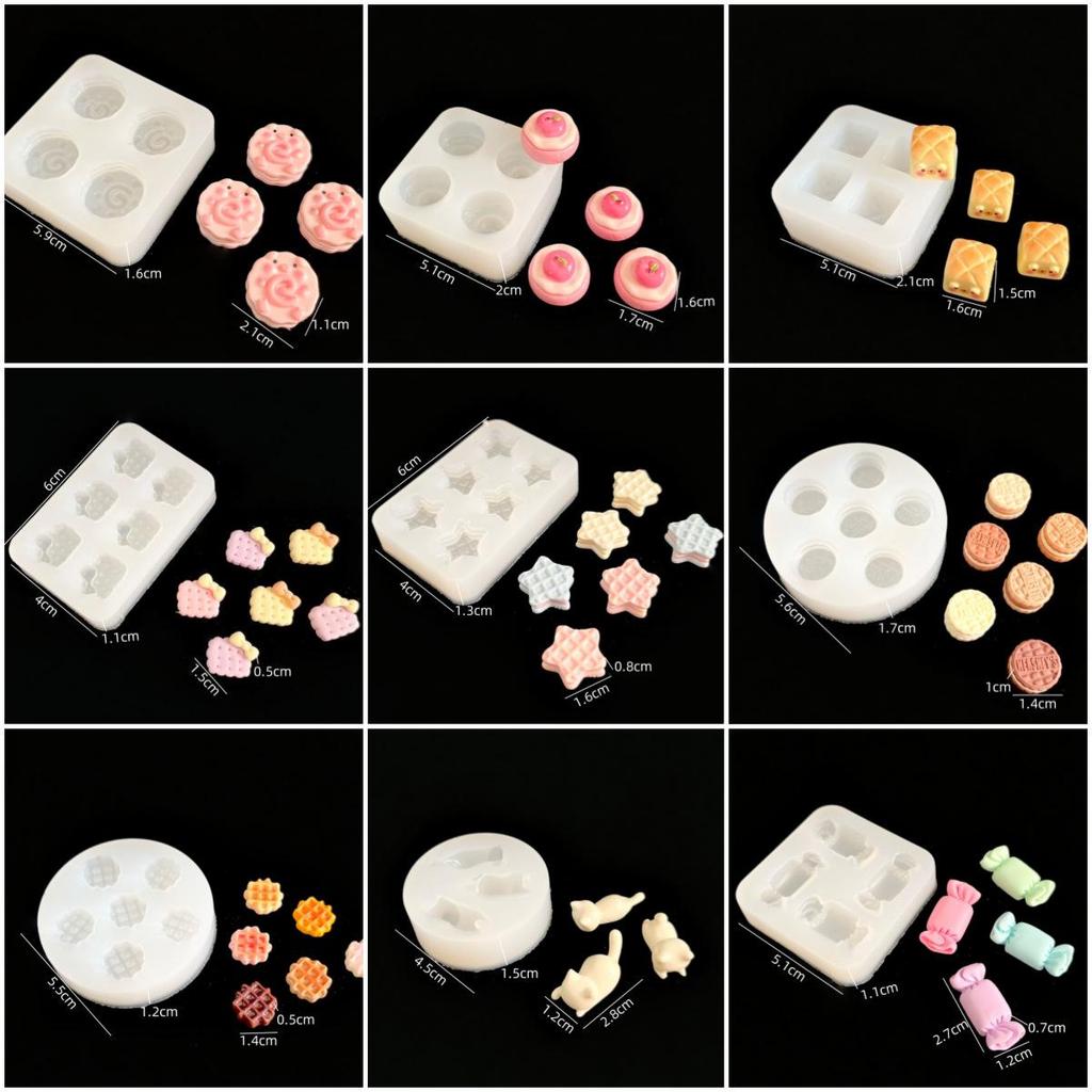 Small Nose Kitten Sandwich Cookie Silicone Mold - Food-Grade & Flexible