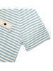 KIRSH Gestreiftes Frottee-Kleid [Himmel]