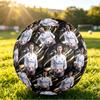 Cristiano Ronaldo Printed Size 5 Soccer Ball Wear Resistant Standard Adult Training Football Fan Gift for Indoor Outdoor Match Sports