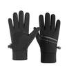 Ankelai Outdoor Winter Touchscreen Zipper Gloves