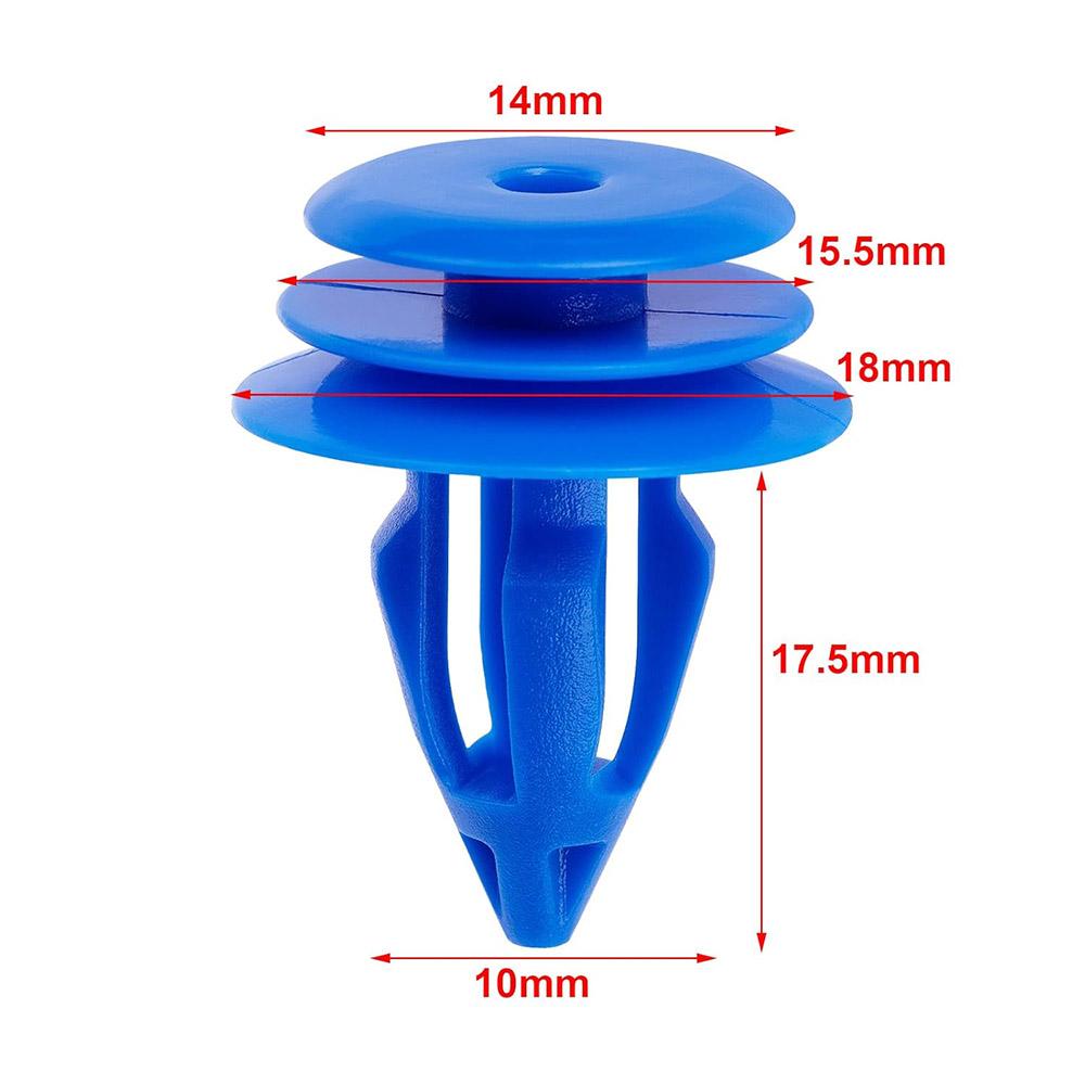 10Pcs Wheel Arch Trim Clips For Land Rover Discovery Range Rover Evoque LR027255