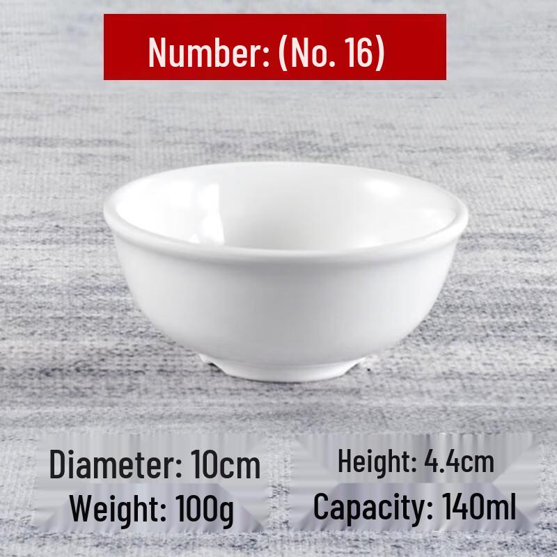 

AVADEN Melamine Restaurant Bowls, 10-Pack