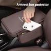 GLC GLB Car Armrest Box Pad Leather Auto Armrest Mat Car Accessories For Mercedes Benz S320 W164 W203 W204 W168 C180 E320 A200