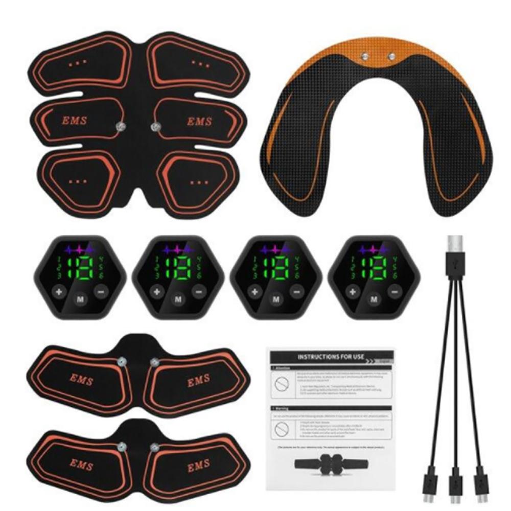 Abdominal Health Device Lazy Person Patch Vibration Massage Hip Muscle Massage Patch Alleviates Fatigue for Men and Women