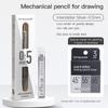 0.3 0.5 0.7mm Automatic Pencils Low Center of Gravity Retractable Nib Mechanical Pencil Set School Writing Art Painting Tools