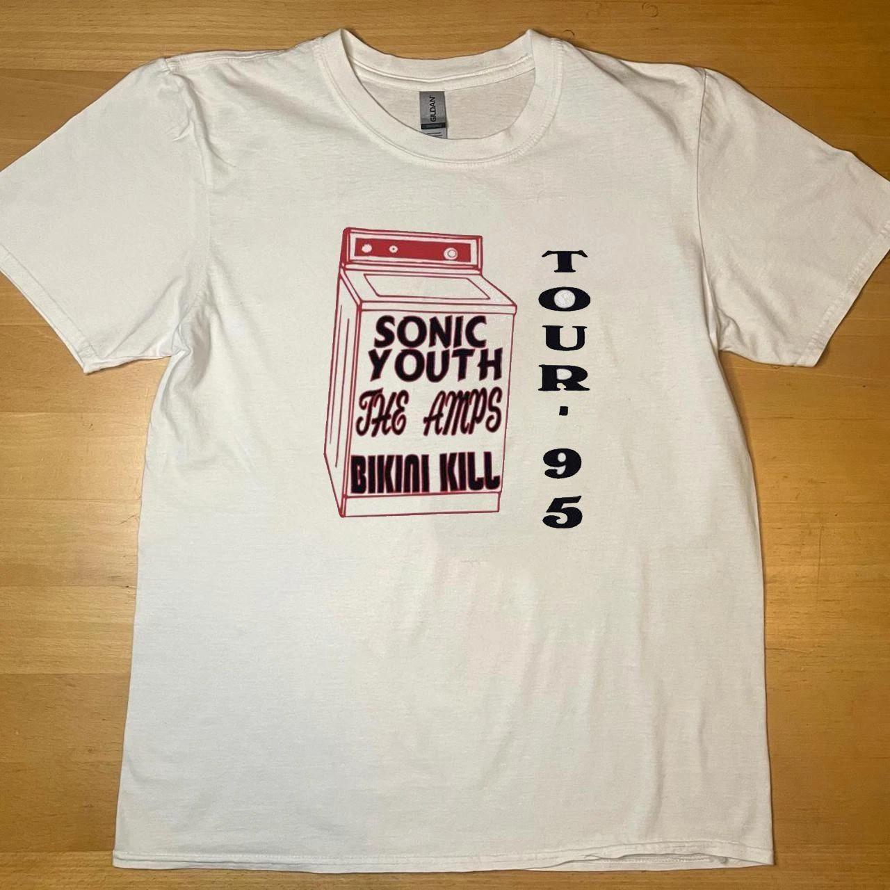 SONIC YOUTH TOUR 95 T-shirt L
