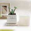 Cement Flowerpot Mold Silicone DIY Succulent Pot Round Square Terrazzo Flowerpot Mold Resin Cement Art Supplies Clay Molds
