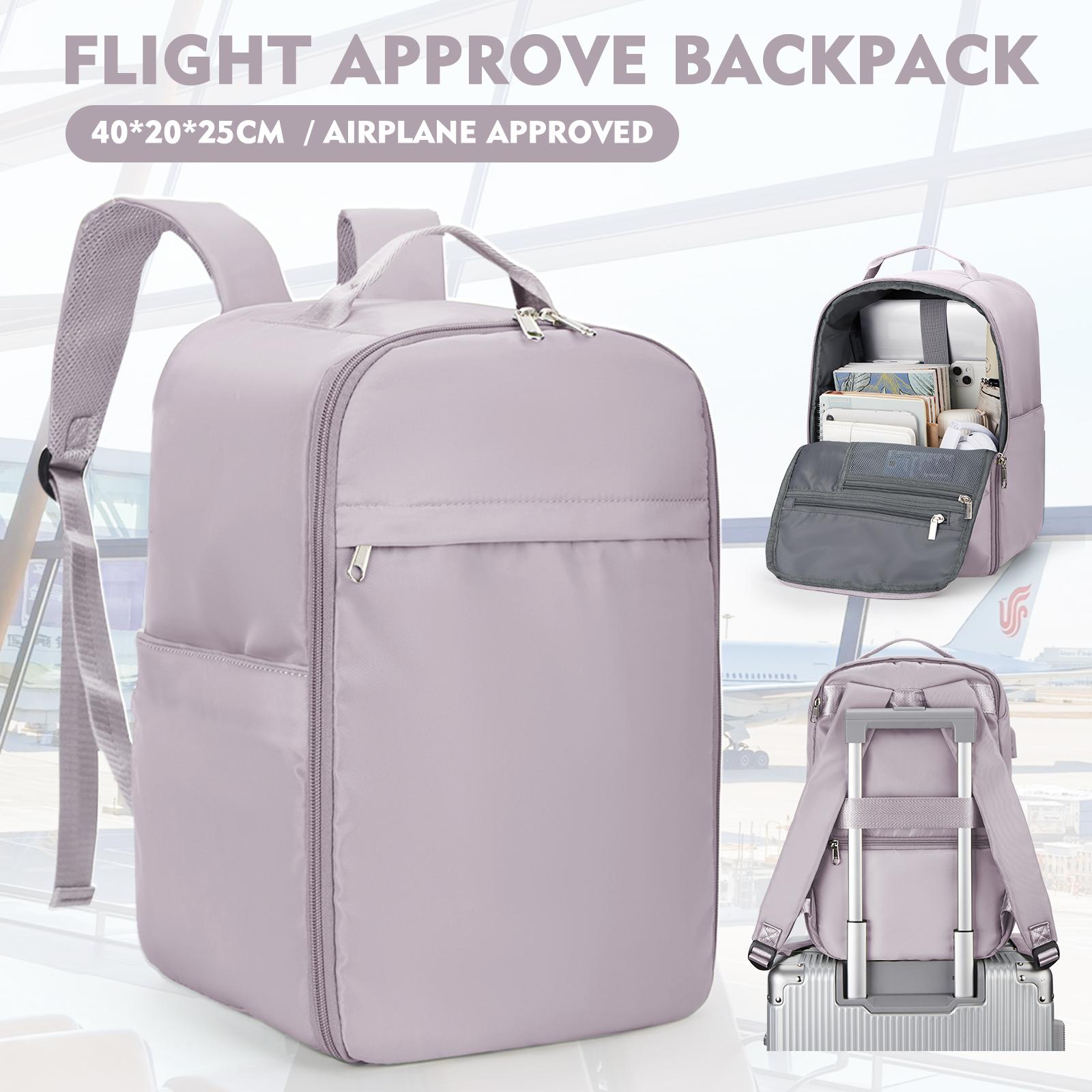 

40x20x25 Airline-Approved Carry-On Bag, Women Men s Fashion Backpack Travel Backpack, Suitable for Short Trips, Hand Luggage Bag рожевий