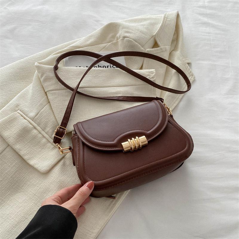 Stylish Spring Summer Women's Shoulder Bag Elegant Pu Small Square Handbag For Everyday Use