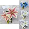 Wedding Lily 3d Printed Fake Flowers For Home Decor And Events