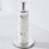1Pc New Standing Stainless Steel Floor To Ceiling Kitchen Bathroom Tissue Holder Cling Film Storage Personalized Home Decoration