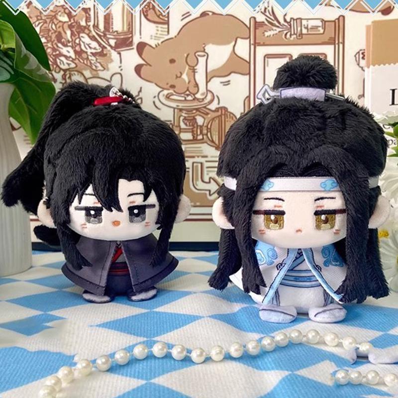 Mo Dao Shi Wei Wuxian Lan Wangji Plush Toy Grandmaster Of Demonic Cultivation Stuffed Doll Soft Pendant For Backpack Keychain