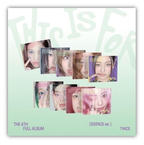 

[ DIGIPACK ver. ] TWICE - 4TH FULL ALBUM [ THIS IS FOR ] Korean version (TZUYU Ver.)