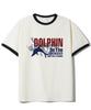 Bibalabida Dolphin Ringer Short Sleeve T-Shirt