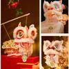 2026 New Year Lion Dance Lantern Waterproof DIY Material Package Handmade Lantern with Tassel Ancient Luminous Lantern